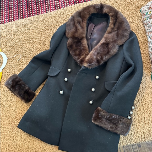 REAL FUR trim-coat - Picture 1 of 4